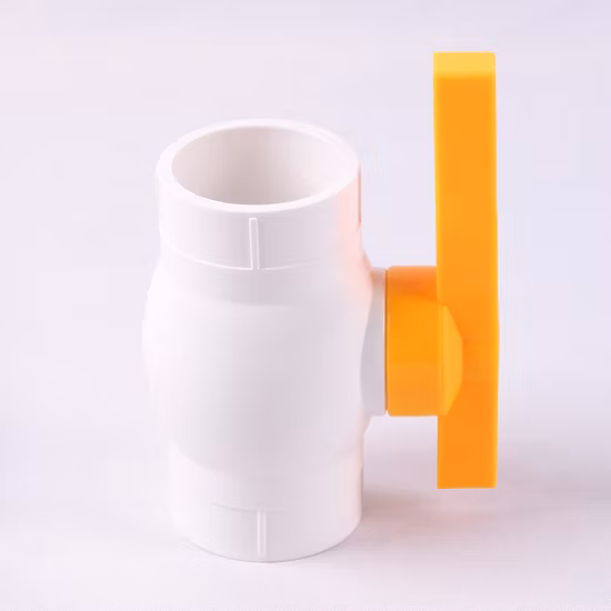 ABS Handle UPVC Two-Piece Ball Valve