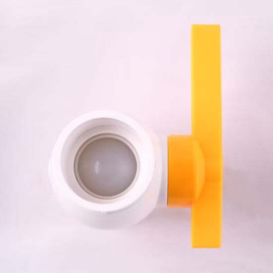 ABS Handle UPVC Two-Piece Ball Valve