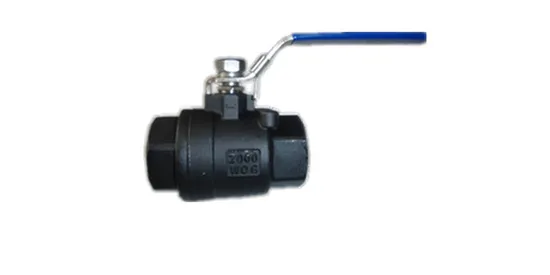 3-teiliges Industrieventil aus Edelstahl mit Innengewinde und 1000 Wog-Gewinde